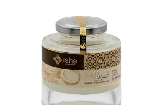 Isha Cosmetics Olio di Cocco Vergine Bio Prepoo Hidratante Piel y Cabello 150ml